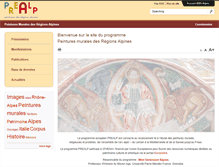 Tablet Screenshot of programmeprealp.msh-alpes.fr